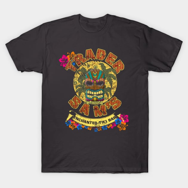 Trader Sam's Tiki Bar T-Shirt by SolarFlare